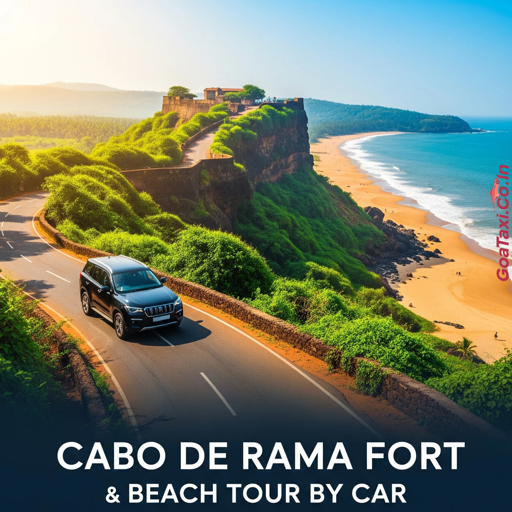 Cabo de Rama Fort and Beach Tour