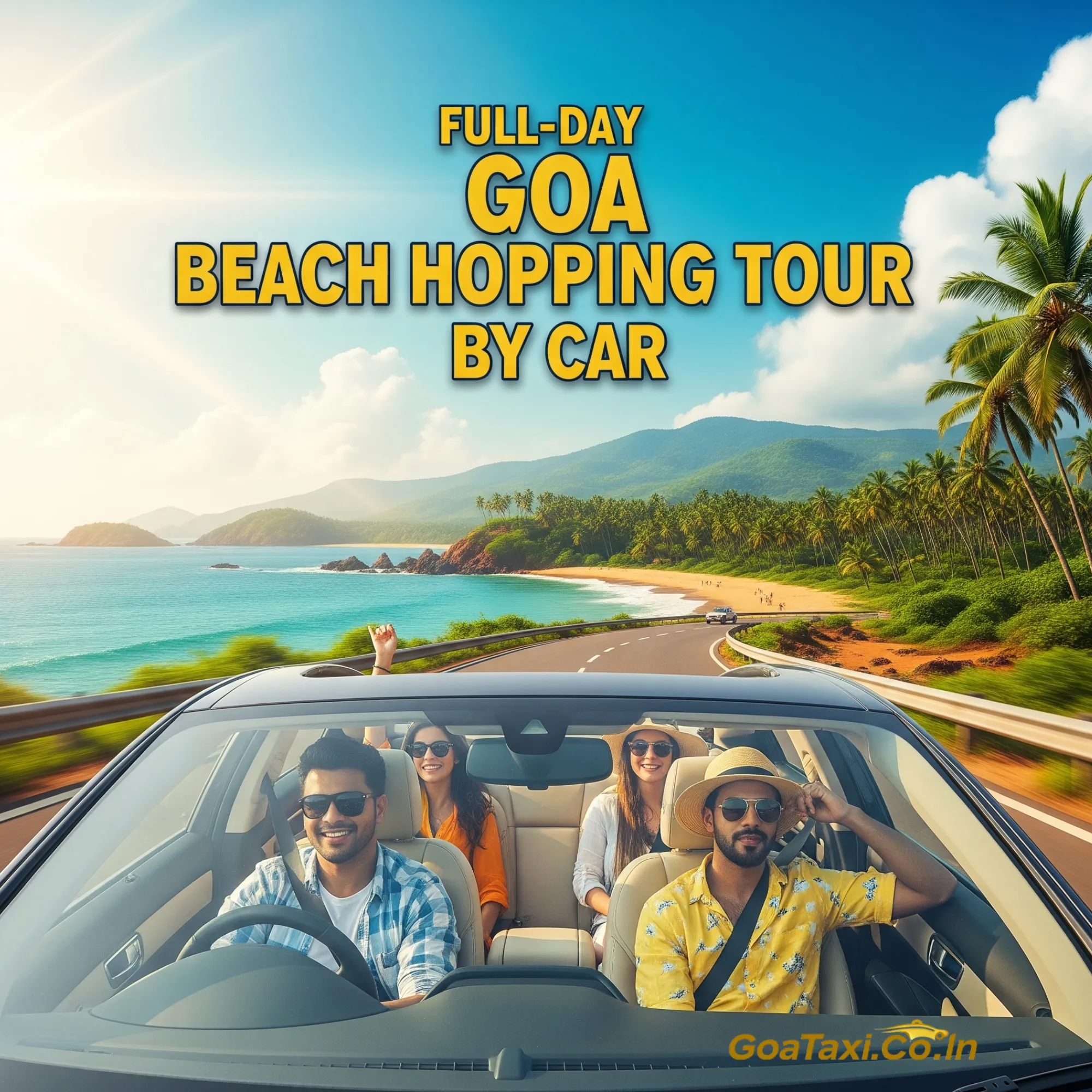 Full-Day Goa Beach Hopping Tour