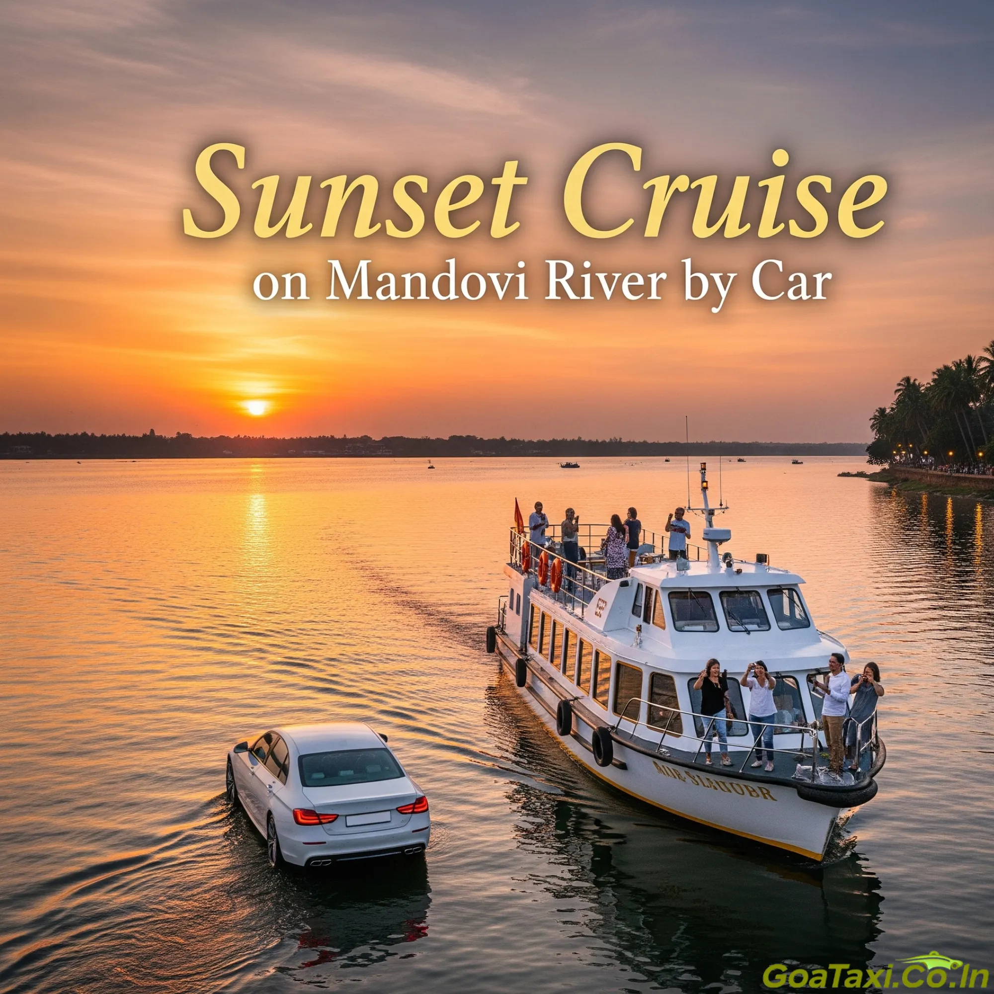 Sunset Cruise on Mandovi River