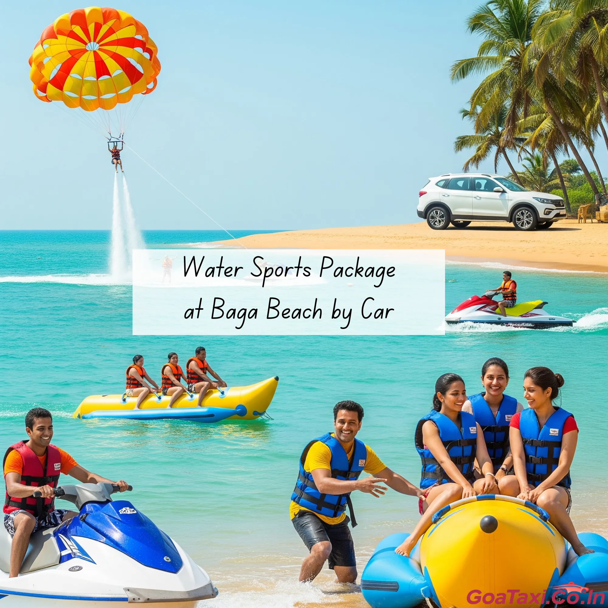 Water Sports Package at Baga Beach